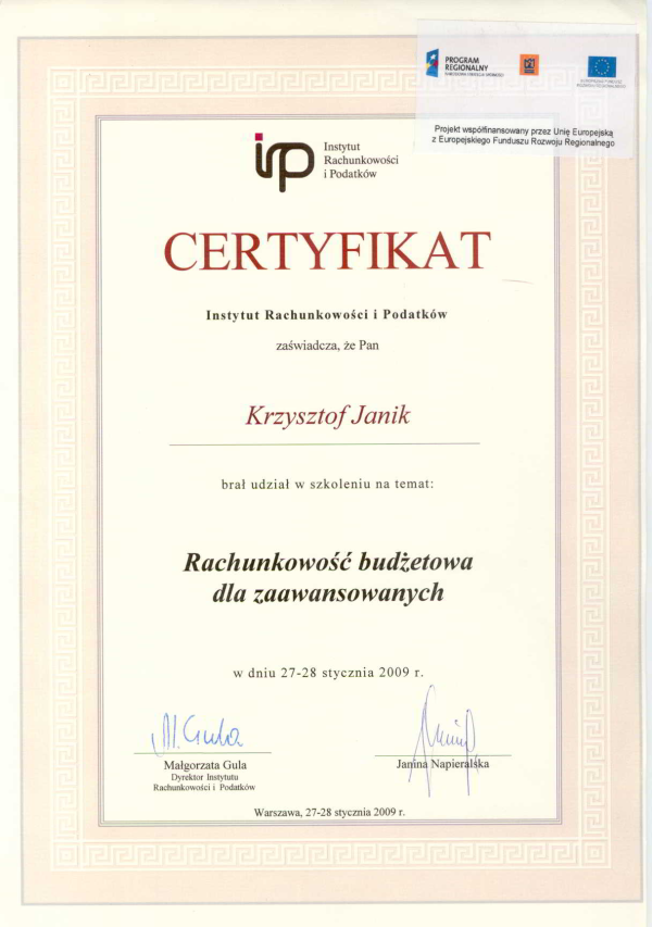 2009-01-certyfikat-rachunkowosc-budzetowa-dla-zaawansowanych