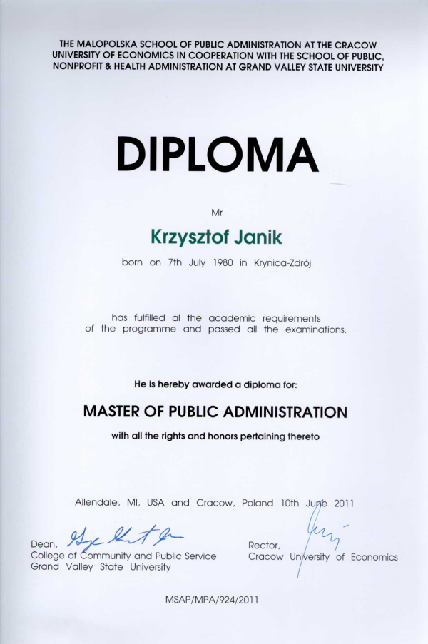 2011-dyplom-ukonczenia-studiow-podyplomowych-master-of-public-administration